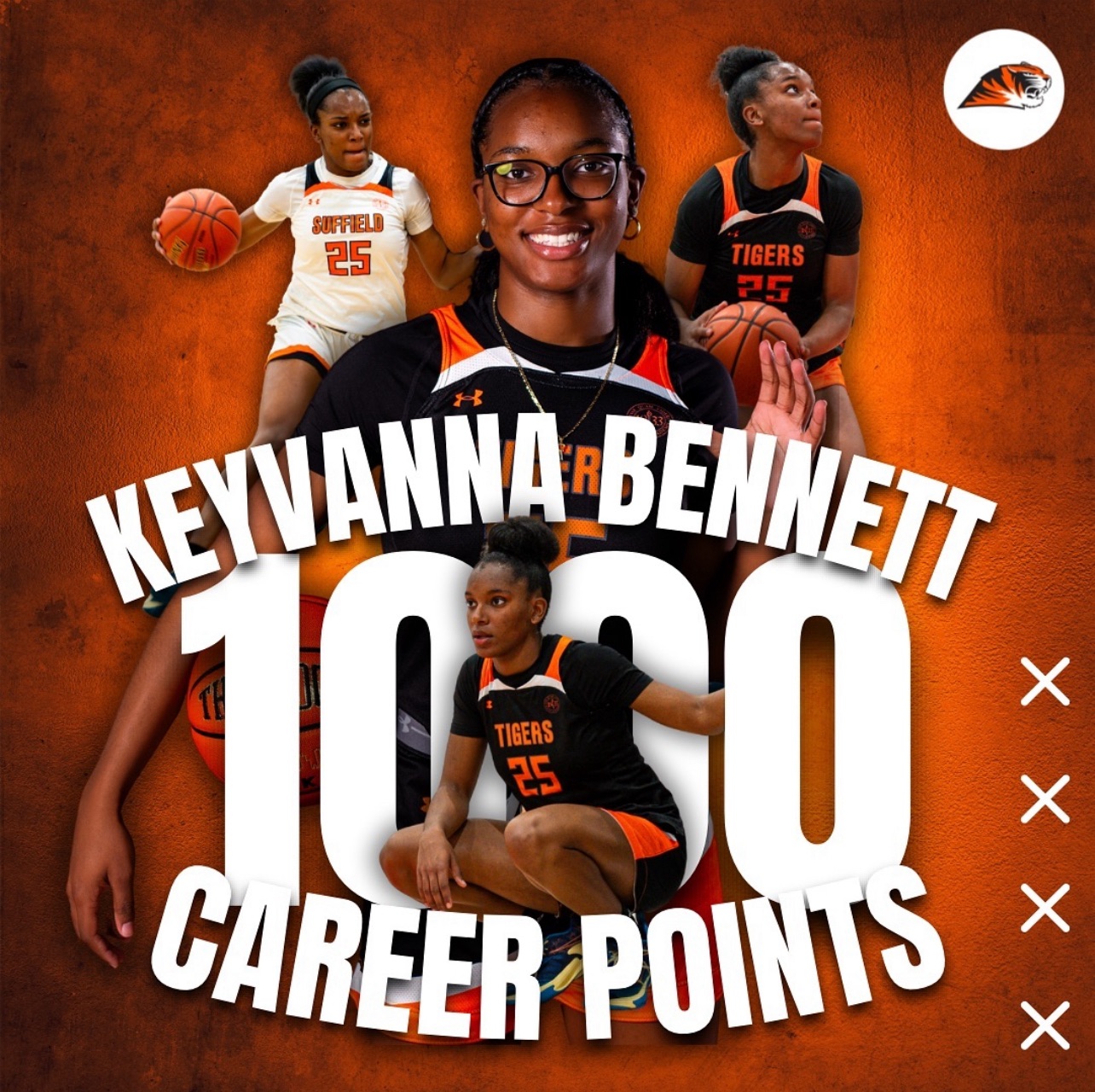 Keyvanna Bennett Scores 1000th Point